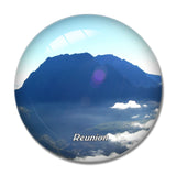 Reunion 3D Fridge Magnet Crystal Glass