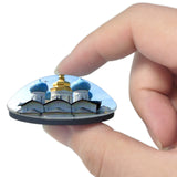 Russia Annunciation Cathedral Kazan 3D Fridge Magnet Crystal Glass