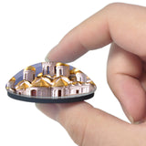 Russia Cathedral of the Annunciation Moscow 3D Fridge Magnet Crystal Glass