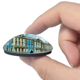 Russia Catherine Palace and Park St. Petersburg 3D Fridge Magnet Crystal Glass