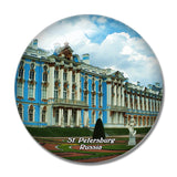 Russia Catherine Palace and Park St. Petersburg 3D Fridge Magnet Crystal Glass