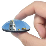 Russia Holy Assumption Cathedral Vladimir 3D Fridge Magnet Crystal Glass