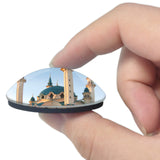 Russia Kul Sharif Mosque Kazan 3D Fridge Magnet Crystal Glass