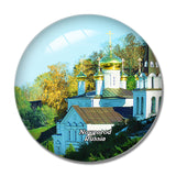 Russia Nizhny Novgorod 3D Fridge Magnet Crystal Glass