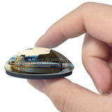 Russia Olkhon Island Lake Baikal 3D Fridge Magnet Crystal Glass