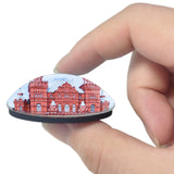 Russia Red Square Moscow 3D Fridge Magnet Crystal Glass