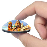 Russia Savior on the Spilled Blood St. Petersburg 3D Fridge Magnet Crystal Glass