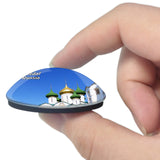 Russia The Saviour Monastery of St. Euthymius Suzdal 3D Fridge Magnet Crystal Glass