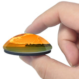 Samoa 3D Fridge Magnet Crystal Glass