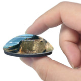 San Juan National Historic Site Puerto Rico 3D Fridge Magnet Crystal Glass