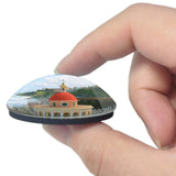 San Juan Puerto Rico 3D Fridge Magnet Crystal Glass