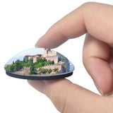 San Marino 3D Fridge Magnet Crystal Glass