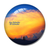 San Salvador El Salvador 3D Fridge Magnet Crystal Glass