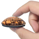 Sana'a Old  Yemen 3D Fridge Magnet Crystal Glass