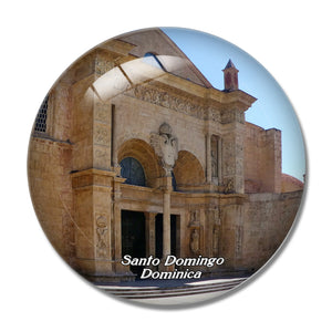 Santo Domingo Dominica 3D Fridge Magnet Crystal Glass