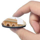 Saudi Mosque Mauritania 3D Fridge Magnet Crystal Glass