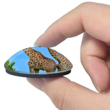 Savute Reserve Botswana 3D Fridge Magnet Crystal Glass