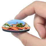 Sighnaghi old  Georgia 3D Fridge Magnet Crystal Glass