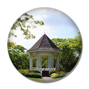 Singapore Botanic Gardens 3D Fridge Magnet Crystal Glass