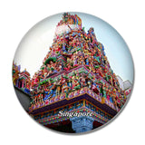 Singapore Little India 3D Fridge Magnet Crystal Glass