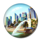 Singapore Merlion Gardens by the Bay 3D Fridge Magnet Crystal Glass