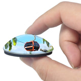 Singapore Sentosa 3D Fridge Magnet Crystal Glass