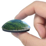 Soufriere St. Lucia 3D Fridge Magnet Crystal Glass