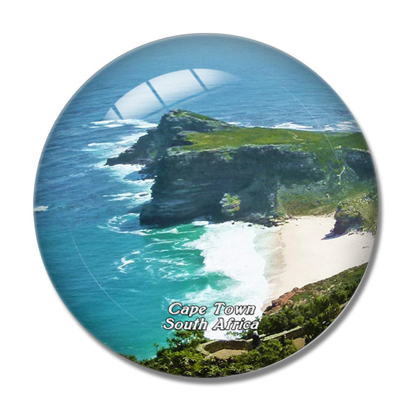 South Africa Cape of Good Hope Cape Town 3D Fridge Magnet Crystal Glass