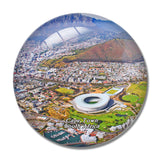 South Africa Cape Town 3D Fridge Magnet Crystal Glass