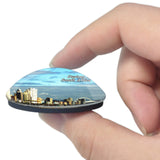 South Africa Durban 3D Fridge Magnet Crystal Glass