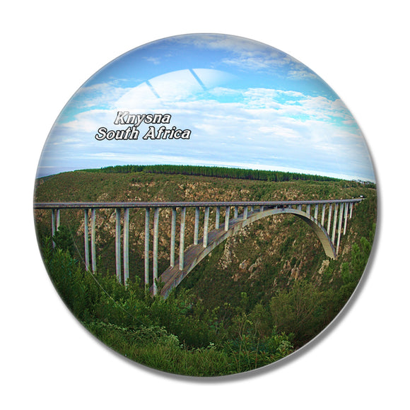 South Africa Garden Route Knysna 3D Fridge Magnet Crystal Glass