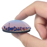 South Africa Johannesburg 3D Fridge Magnet Crystal Glass