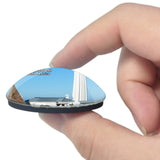 South Africa Port Elizabeth 3D Fridge Magnet Crystal Glass