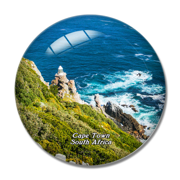 South Africa South Africa Cape Point Nature Reserve Cape Town 3D Fridge Magnet Crystal Glass