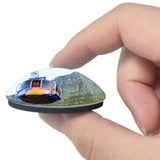 South Africa Table Mountain Aerial Cableway Cape Town 3D Fridge Magnet Crystal Glass