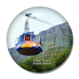 South Africa Table Mountain Aerial Cableway Cape Town 3D Fridge Magnet Crystal Glass