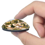 Spain Albayzin Granada 3D Fridge Magnet Crystal Glass