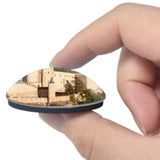 Spain Alcazar Castle Segovia 3D Fridge Magnet Crystal Glass