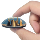 Spain Barcelona 3D Fridge Magnet Crystal Glass