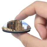 Spain Burgos Cathedral 3D Fridge Magnet Crystal Glass