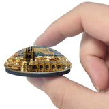 Spain Cathedral Toledo 3D Fridge Magnet Crystal Glass