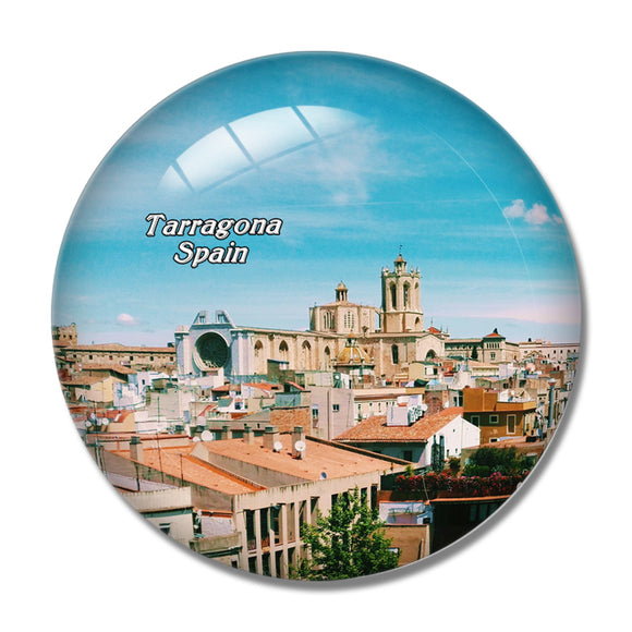 Spain Cathedral¨ÛTarragona 3D Fridge Magnet Crystal Glass