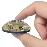 Spain Cibeles Square Prado Madrid 3D Fridge Magnet Crystal Glass