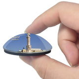 Spain Columbus Memorial Tower Madrid 3D Fridge Magnet Crystal Glass