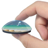 Spain Corralejo 3D Fridge Magnet Crystal Glass