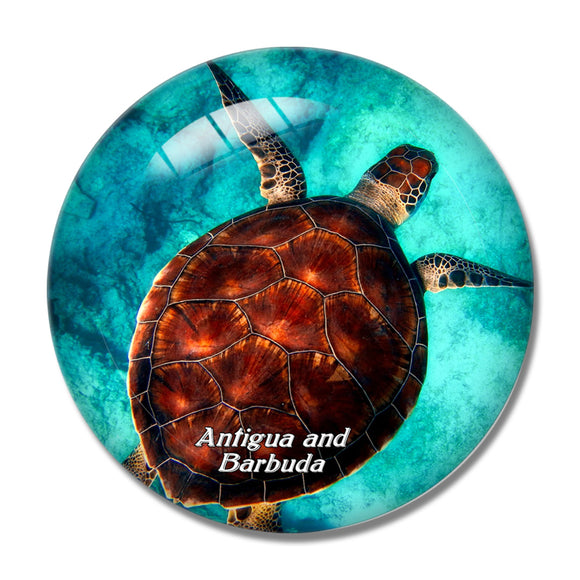 Antigua and barbuda 3D Fridge Magnet Crystal Glass