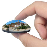 Spain Dalt Vila Ibiza 3D Fridge Magnet Crystal Glass