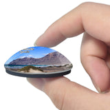 Spain Famara Beach Lanzarote 3D Fridge Magnet Crystal Glass