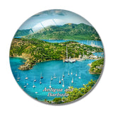 Antigua and barbuda 3D Fridge Magnet Crystal Glass