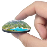 Spain Guadalest Valley Alicante 3D Fridge Magnet Crystal Glass